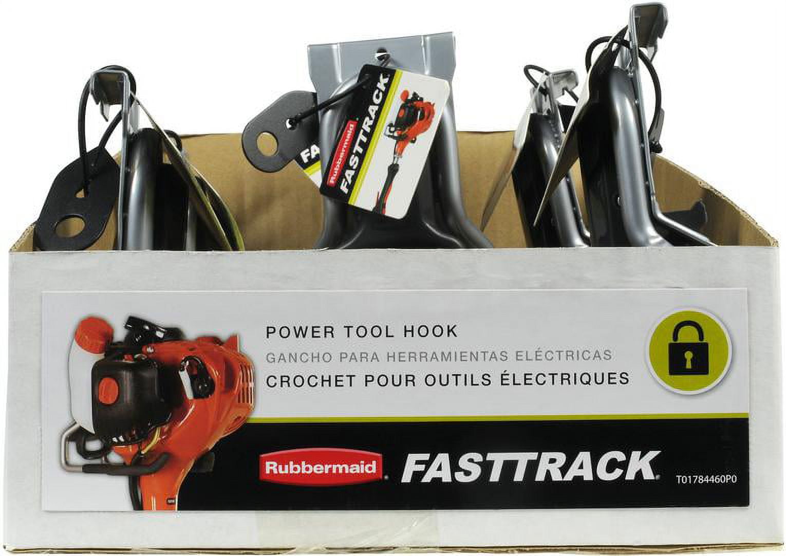 Rubbermaid FastTrack Garage Storage Wall Mounted Power Tool Hook