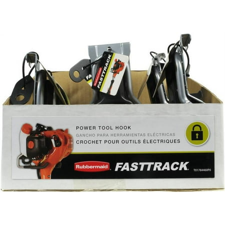 Rubbermaid FastTrack Garage Storage Wall Mounted Power Tool Hook