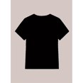 thumbnail image 3 of "SIGMA SIGMA" Graphic T-Shirt - Vibrant Cartoon Print, Casual Summer Tee, Lightweight Polyester, Short Sleeve, Perfect for Outdoor Play, Playful Teen Clothing | Vibrant Pattern Tee, 3 of 5