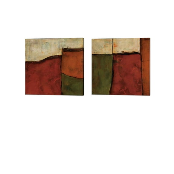 Great Art Now Series Esmero by Nancy Villarreal Santos 2 Piece Canvas Art Set Each 14W x 14H