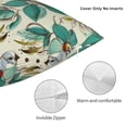thumbnail image 3 of Retro Flowers Birds Watercolor Throw Pillow Covers Decorative Pillowcases for Bed Couch Home Decor Car Sofa 12x12, 3 of 6