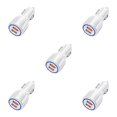 thumbnail image 2 of Methold de coche USB de 2 puertos QC 3.0 5V 3.1A Universal Dual Usb Adaptador de carga de coche de teléfono móvil rápido para Android Type2 NO2, 2 of 6