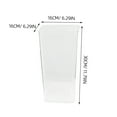 thumbnail image 5 of PAMINGONO 1 Piece Floor Standing Vase Transparent Simple and Modern for Hotel, 5 of 8