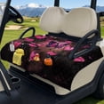 thumbnail image 3 of Whosucclay Butterfly Love Club Car Seat Cover Protector Folding Golf Cart Seat Covers, 4 Pockets Golf Cart Seat Cushion Cover for Club Cars 2-Person Seats Golf Carts, 3 of 9