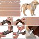 thumbnail image 5 of 2 Pieces Dog Diaper Suspenders Belly Bands Canine Harness Keep Diaper On Your Dog For Small Medium And Large Dogs (black, Brown, Small) Small, 5 of 5