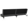 thumbnail image 5 of vidaXL Canapé-Lit pour Adultes 2 Places - Velours Gris Foncé, 5 of 5