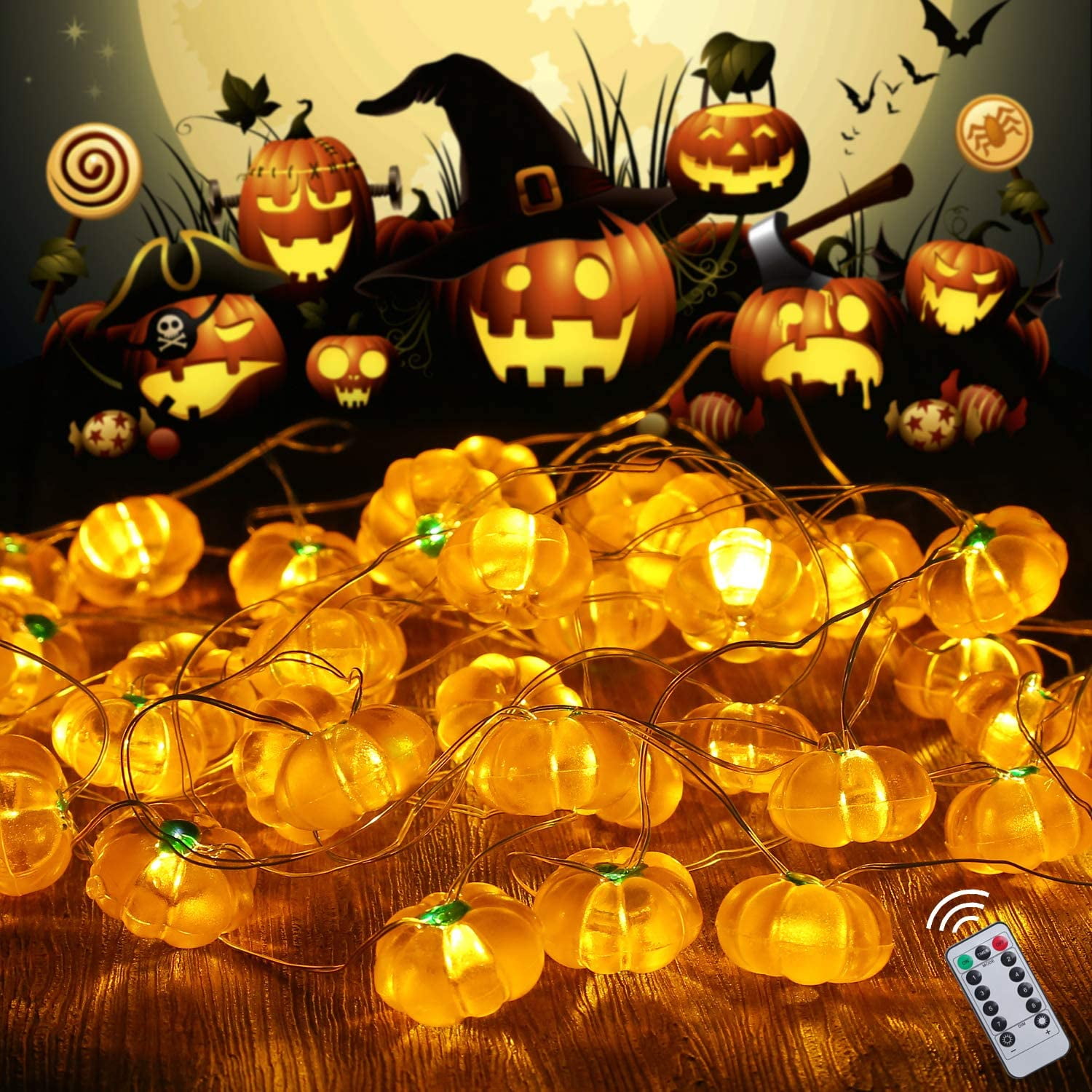 3D Jack-O-Lantern String Light for Outdoor,Home,Patio,Garden Deco Warm White Lightter ·· Halloween String Light with 30 LED Lights 20ft-2 Modes Battery Operated Pumpkin String Light 3D Jack-O-Lantern String Light for Outdoor,Home,Patio,Garden Deco Warm White Lightter ·· Halloween String Light with 30 LED Lights 20ft-2 Modes Battery Operated Pumpkin String Light