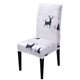 thumbnail image 4 of Cubierta De Silla Funda extraíble para silla con estampado navideño, funda elástica para asiento de banquete (cervatillo) Tmvgtek Libre de BPA, 4 of 8