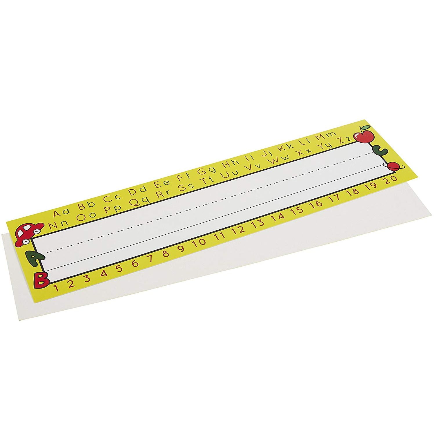 Desk Name s Pack Of 72 Name Plates Alphabet Design Assorted Name s Students And Teachers Name Plate 11 5 X 3 0 Inches Walmart Com Walmart Com