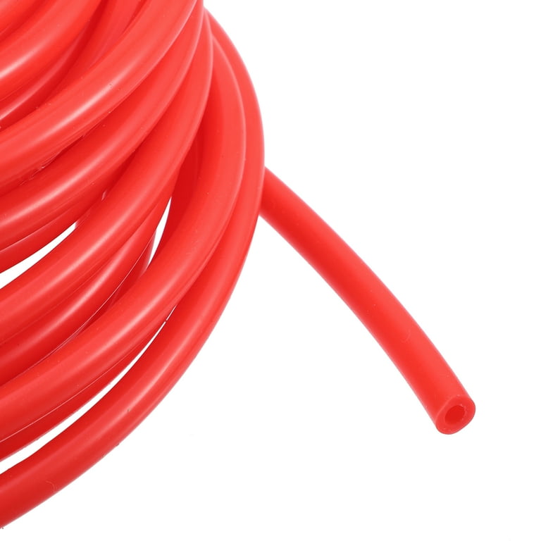 Unique Bargains 4mm 32.81ft Car Vacuum Hose Pipe Tubing Water Air Line Tube  Replacement Red