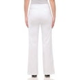 thumbnail image 3 of Rekkuna Women's Pull-On Wide Leg Super Stretch Comfort Pant with Pockets (Medium, White), 3 of 6