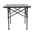 thumbnail image 1 of Foldable Camping Table Portable Roll up Table Collapsible Table with Storage Bag S 52x52x50cm, 1 of 9
