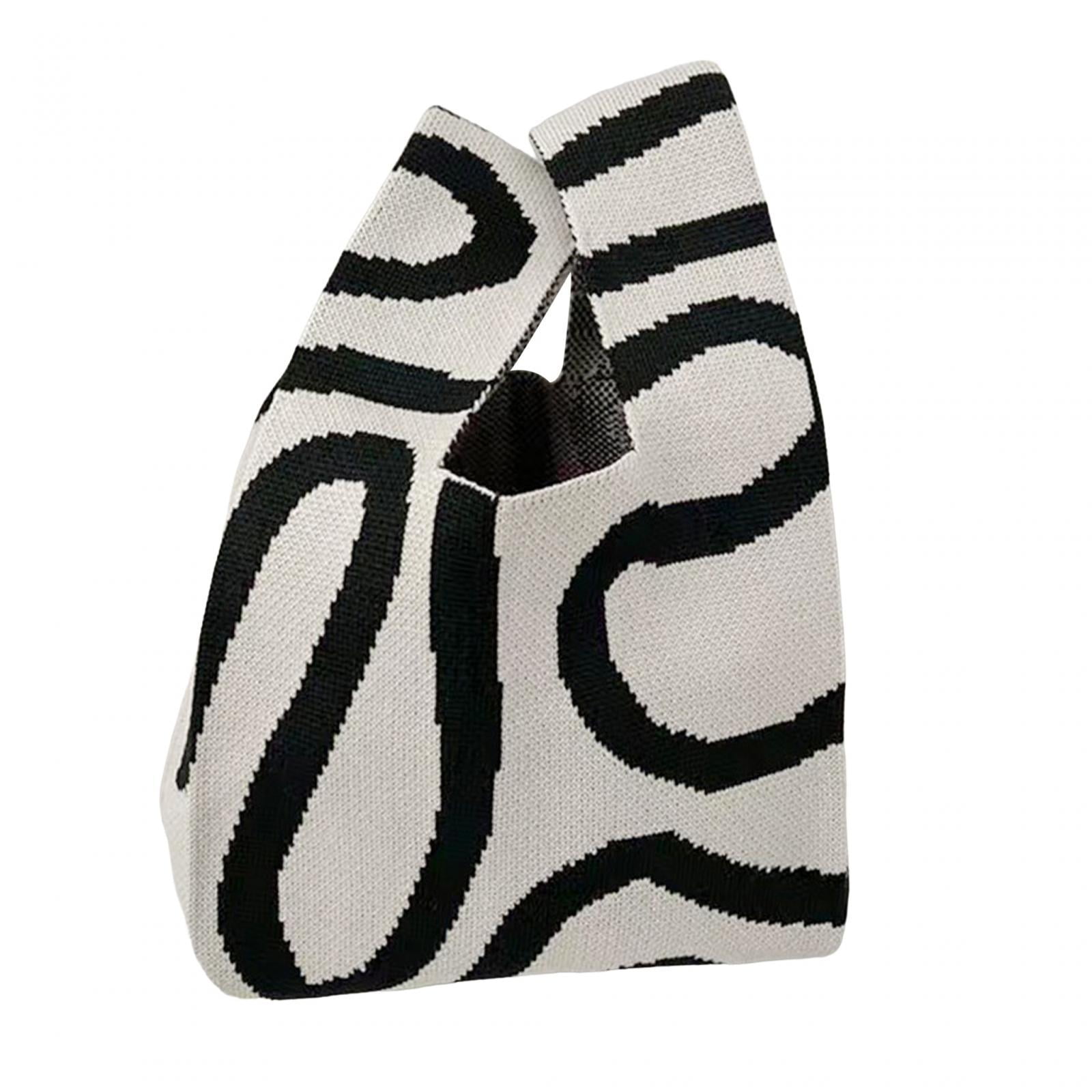 knitted Women Wallet,Knitted Women Handbag color Reusable Purse,Women Shoulder Bag Crocheted Aesthetic,Women Shopping Bag Summer Beach Fashionable,Boho Tote Bag Portable Travel Crossbody,Hand