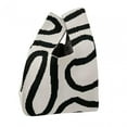 thumbnail image 4 of Bolso de mano bohemio jinwen Bolso de compras reutilizable ligero Moda Beige, 4 of 8