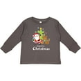 thumbnail image 3 of Inktastic Merry Christmas Boys or Girls Long Sleeve Toddler T-Shirt, 3 of 5
