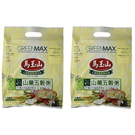 NineChef Bundle - Greenmax - Yam & Multi Grains Cereal 14.8oz (Pack of 2) + 1 NineChef ChopStick