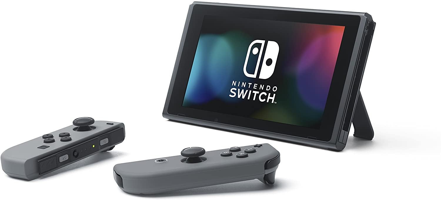 Nintendo Switch with Gray Joy‑Con - HAC-001(-01) - Walmart.com