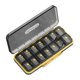 thumbnail image 2 of Organizador semanal de pastillas portátil resistente de gran capacidad para oficina de dormitorio al aire libre 14 Rejillas Negras Yuyangstore Organizador Semanal, 2 of 8