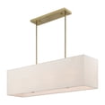 thumbnail image 4 of Livex Lighting - Summit - 4 Light Linear Chandelier In Transitional Style-17.5, 4 of 11