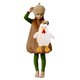 thumbnail image 2 of Muñeca de peluche Uniwirtec Pollo, 28 cm, color blanco, 2 of 9