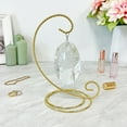 thumbnail image 4 of Bard's Scroll Gold-toned Ornament Stand, Small, 7.5" H x 4.5" W x 4.5" D, Pack of 3, 4 of 5