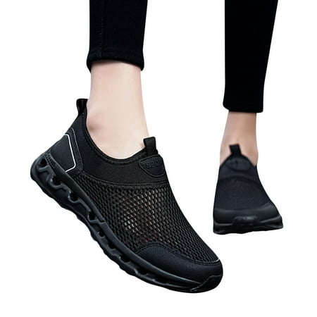 

Chnzic Couple Sports Shoes Spring And Summer Pattern Fashion Simple Mesh Breathable Comfortable Lightweight Casual Shoes