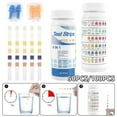 thumbnail image 1 of 6 In 1 Water Quality Testing Strips Accurate Quick Water Test Papers Portable Water Test Strips Detection of Hardness pH Chlorine Cyanuric Acid Drinking Water Hot Tubs Swimming Pools SPA, 1 of 9