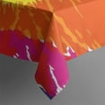 thumbnail image 5 of Colorful Tie Dye Pattern Square Tablecloth,Waterproof Square Table Cover,Wipeable Spillproof Washable Table Cover for Home Kitchen Party Decor 52"x52"(132x132cm), 5 of 6