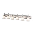 thumbnail image 4 of 4286-SN Millennium Lighting Compana - 6 Light Bath Vanity-8.5 Inch Tall and 48 Inch Wide, 4 of 5