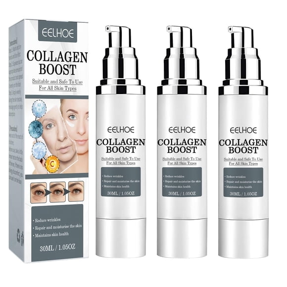 Set de sérum y crema OUKPANE Collagen Boost Antiedad 30 ml