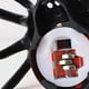 thumbnail image 2 of 12 Uds. Luces Globo Ocular Araña Halloween Suministros Ambiente Fiesta () Blanco, 2 of 4
