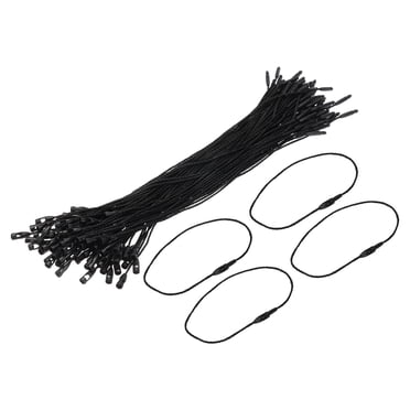 Wideskall 5" inch Snap Lock Pin Security Loop Plastic Price Tag ...
