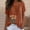 Brown, variant on Floral Womens Tops Rolled Short Sleeve Crew Neck Casual Graphic Tees Easter Relaxed Fit Blouses