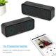 thumbnail image 2 of Altavoz (Negro) Inalámbrico Portátil, Bluetooth 5.0 con Graves HiFi Estéreo 3D, Batería de 1500 mAh, 12 Horas de Reproducción oso de fresa  Electrónica, 2 of 5