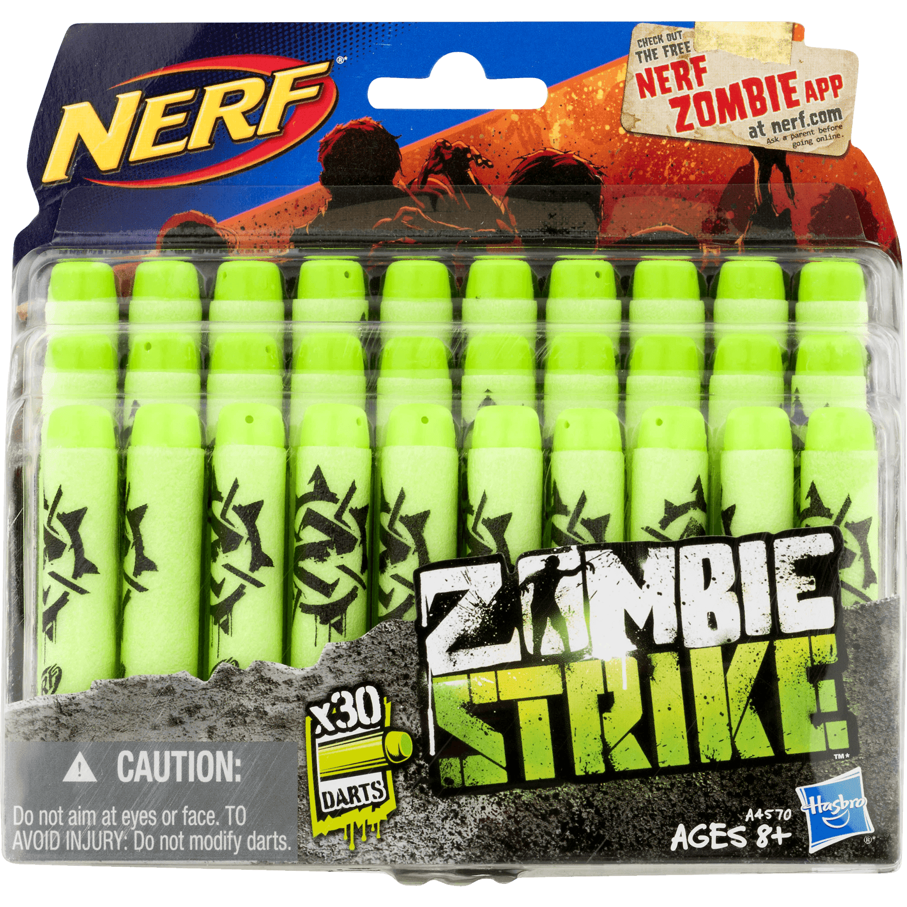 2 Packs Official Nerf Zombie Strike 30-Dart Refill Pack 