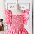 thumbnail image 4 of uublik Princess Dresses for Girls Size 8-12 Sleeveless Loose Flowy Tiered Casual Holiday Dresses Pink, 4 of 4