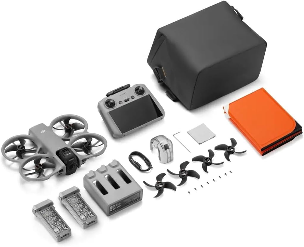 DJI Avata 360 Fly More Combo (RC 2), 360° Includes RC 2 for Precise Control and Three Batteries, 1 year NYC Care Plan and more