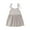 Gray, variant on MuZeFu Girls Dresses&nbsp; Toddler Kid Baby Girls Summer Sling Dress Cute Solid Color Casual Dress