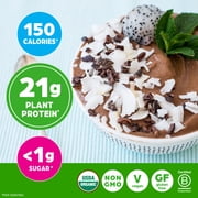 Orgain Organic Vegan 21g Protein Powder Packets, Plant Based Shake Drink, Travel Size, Chocolate, 10ct