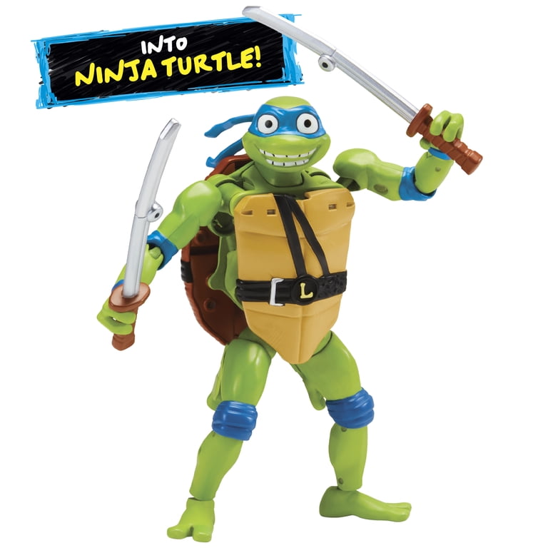 Playmates Toys - TMNT Mutations 5.5 Leonardo Ninja Figure
