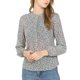 thumbnail image 1 of Blusa Floral Allegra K de Manga Larga Casual para Mujer Azul XL, 1 of 6