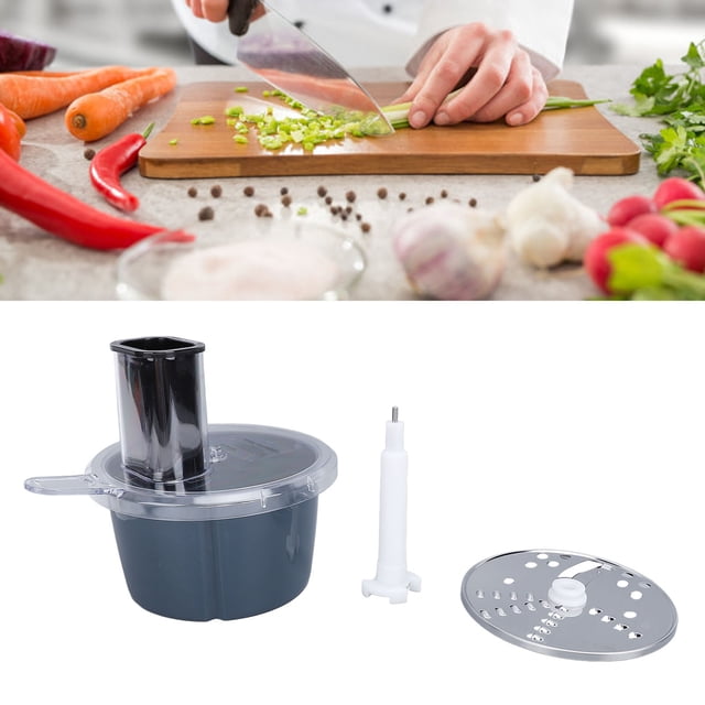Vegetable Cutter Blender, Food Processor Container Cutter Kit Stainless Steel Blades Professional High Efficiency for Kitchen