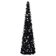 thumbnail image 1 of vidaXL Pop-up Artificial Christmas Tree Black 150 cm PET, 1 of 4