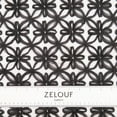 thumbnail image 3 of Zelouf Chiffon Ribbon On Mesh  , Sewing, DIY, Crafts Fabric by the Yard, Black, 7 Yard, 3 of 5