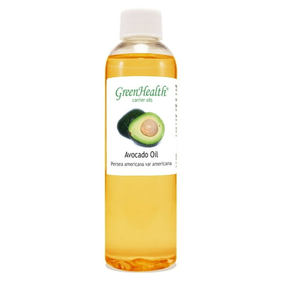 Avocado Carrier Oil - 4 fl oz - Clear Plastic Bottle w/ Cap - GreenHealth