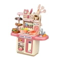 thumbnail image 2 of Juego de cocina CUTICAT Juguete de educación temprana con luces Rosa juego de simulación de cocina, 2 of 8