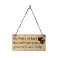 thumbnail image 1 of Wall Art Signs Wooden Plaque Durable Funny Laundry Room Easy Install Help Wanted, 1 of 5