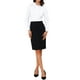 thumbnail image 2 of INSPIRE CHIC Body de Mujer con Botones, Camisa de Trabajo de Manga Larga con Cuello de Solapa Talla XS Blanca, 2 of 6