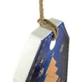 thumbnail image 4 of Northlight 12.25" Tis the Season to Sparkle Blue Christmas Gift Tag Wall Decoration, 4 of 8