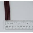 thumbnail image 3 of Hidem Marine Vinyl Upholstery Trim Burgundy Red SAMPLE 3" Boat Auto, 3 of 3